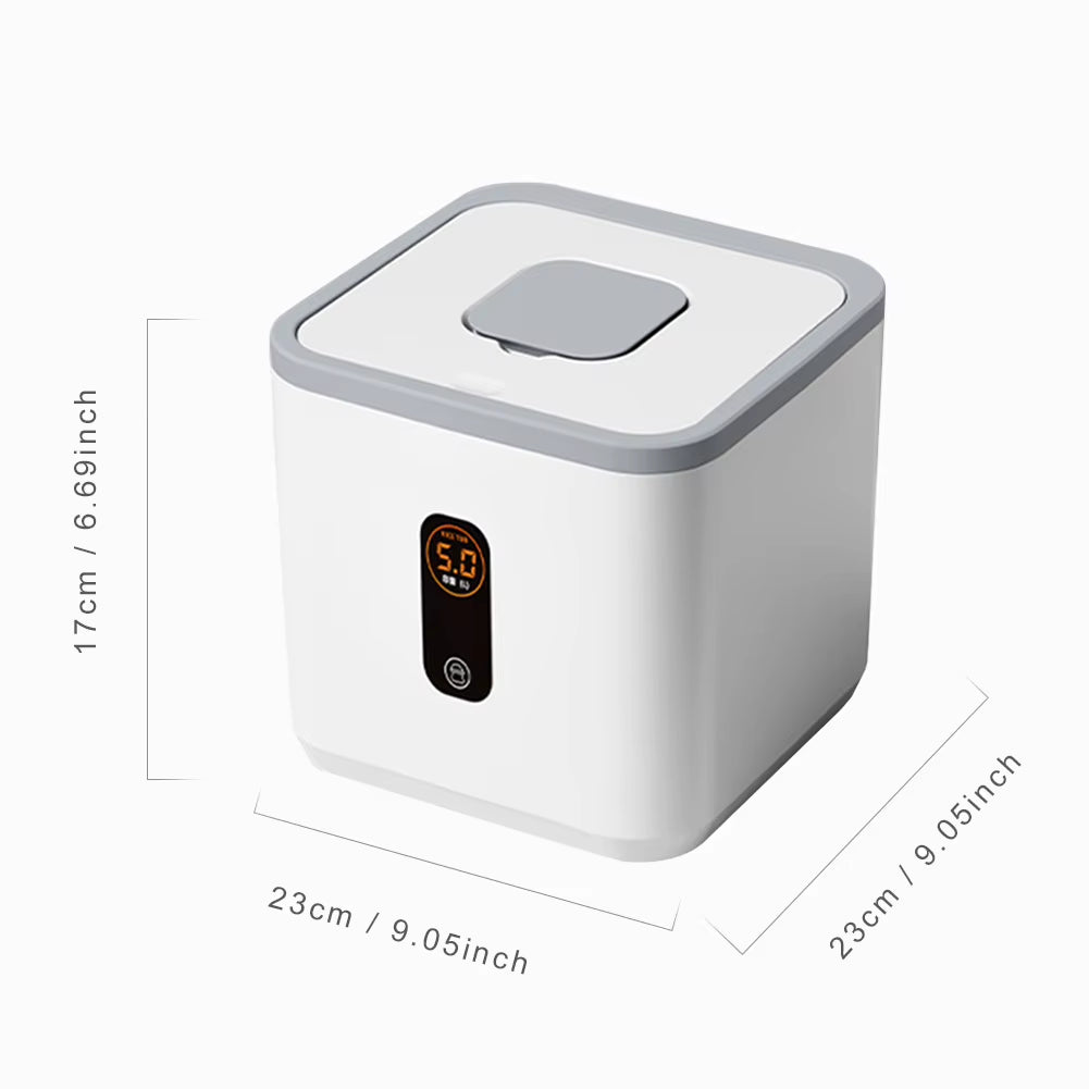 5KG Household Rice Dispenser with Measuring Cup Rice Moistureproof Airtight Storage Container for Kitchen Organization