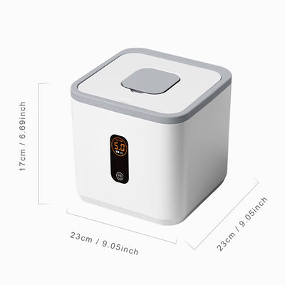 5KG Household Rice Dispenser with Measuring Cup Rice Moistureproof Airtight Storage Container for Kitchen Organization