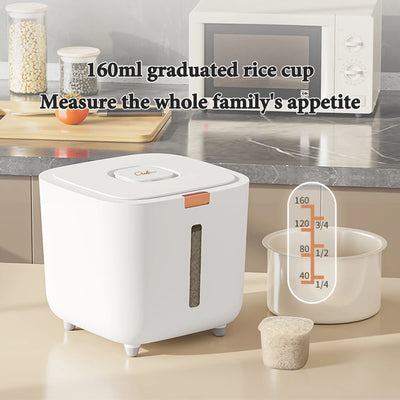 Insect Proof Moisture Proof Rice Box Grain Sealed Jar Kitchen Container 5/10KG Storage Kitchen Container Storage Box with Lid