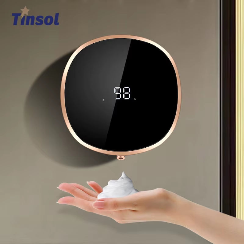 TINSOL Automatic Sensor Soap Dispenser, Smart Dispenser for Bathroom Products, Wall Mounted Automatic Soap Dispenser