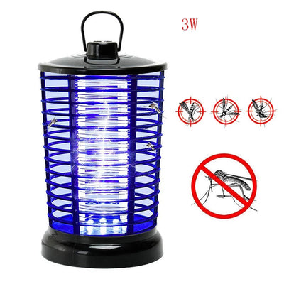 Electric Bug Zapper with Light Hook Portable Standing or Hanging Light for Home