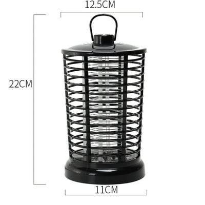 Electric Bug Zapper with Light Hook Portable Standing or Hanging Light for Home