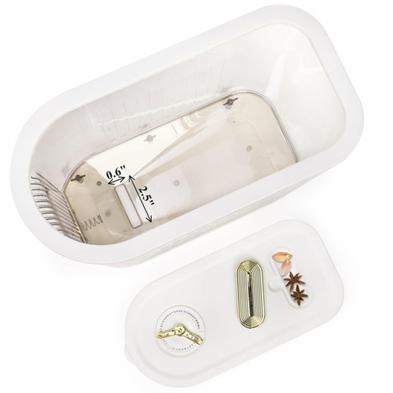 Clear Rice Holder Dispenser 22 Lbs Large Grain Storage Container with Measuring