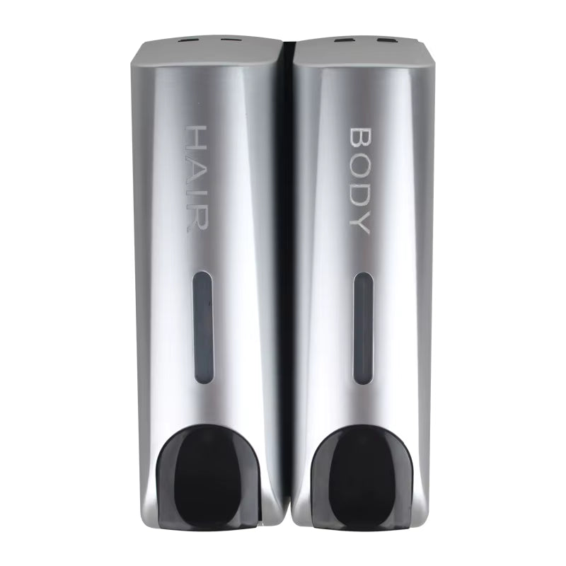 Single/Double/Triple 350Ml Soap Dispenser Wall-Mount Shower Bath Shampoo Dispenser Liquid Soap Container Bathroom Accessories