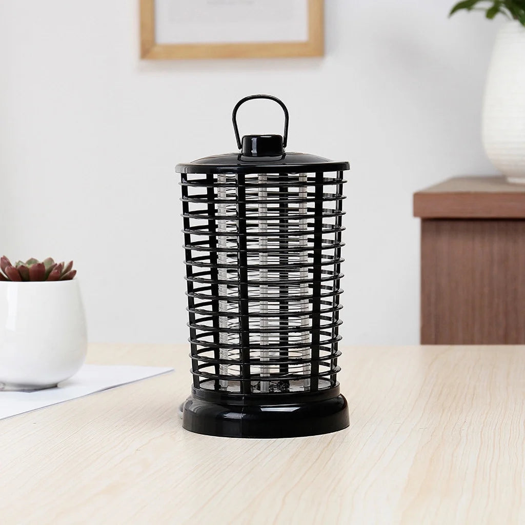 Electric Bug Zapper with Light Hook Portable Standing or Hanging Light for Home