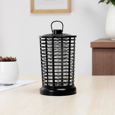 Electric Bug Zapper with Light Hook Portable Standing or Hanging Light for Home